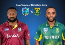 వెస్టిండీస్పై సౌత్ ఆఫ్రికా గెలుపు