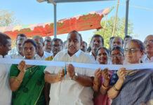 పలు అభివృద్ధి పనులకు ప్రారంభించి.. ఎమ్మెల్యే సతీష్ కుమార్