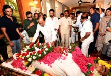 వియ్యంకునికి నివాళులు అర్పించిన ముఖ్యమంత్రి కెసిఆర్…