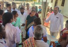 అనంతగిరిపల్లి లో కంటి వెలుగు కార్యక్రమం