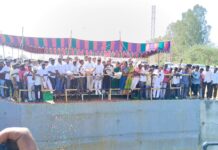 కూడవెల్లి వాగులోకి నీటిని విడుదల చేసిన ఎంపీ