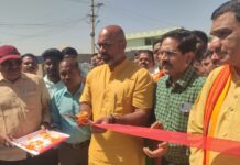 రైల్వే బ్రిడ్జి ప్రారంభించిన:ఎంపీ ధర్మపురి