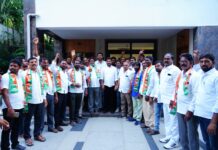 కాంగ్రెస్ పార్టీలోకి భారీగా చేరికలు.