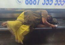 సోమసిల్లి పడి పోయిన కండక్టర్.