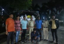 పిడిఎస్ రైస్ పట్టుకున్న పోలీసులు