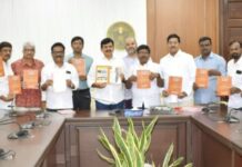 టీయూడబ్ల్యూజే డైరీ ఆవిష్కరించిన మంత్రి పొంగులేటి